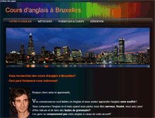 Tablet Screenshot of coursanglaisbruxelles.weebly.com