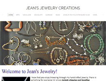 Tablet Screenshot of jeansjewelrycreations.weebly.com