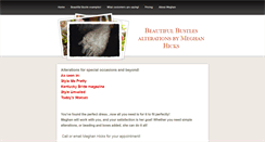 Desktop Screenshot of beautifulbustles.weebly.com
