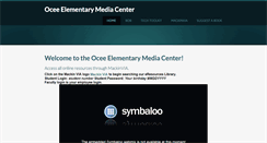 Desktop Screenshot of oceemediacenter.weebly.com