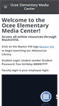 Mobile Screenshot of oceemediacenter.weebly.com