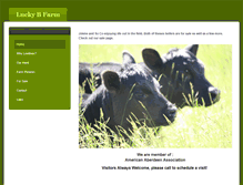 Tablet Screenshot of luckybfarm.weebly.com