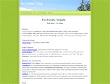 Tablet Screenshot of gogreendog.weebly.com