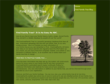 Tablet Screenshot of familytreefind.weebly.com