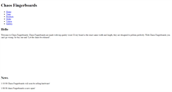 Desktop Screenshot of chaosfingerboards.weebly.com
