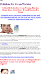 Mobile Screenshot of hydrolyze-eye-cream-alert.weebly.com