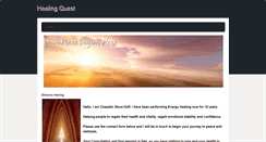 Desktop Screenshot of healingquest911.weebly.com