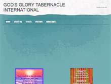 Tablet Screenshot of godsglorytabernacle.weebly.com