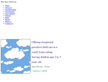 Tablet Screenshot of blueskieschildcare.weebly.com