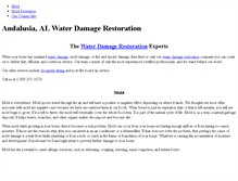 Tablet Screenshot of andalusiawaterdamage.weebly.com