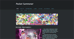 Desktop Screenshot of pocketsummoner.weebly.com