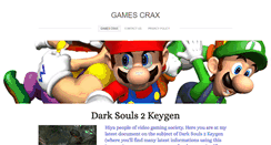 Desktop Screenshot of gamescrax.weebly.com