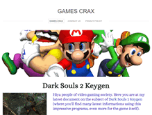 Tablet Screenshot of gamescrax.weebly.com