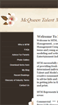 Mobile Screenshot of mcqueenmanagement.weebly.com