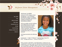 Tablet Screenshot of mcqueenmanagement.weebly.com