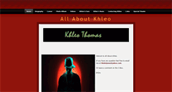 Desktop Screenshot of khleothomas.weebly.com