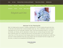 Tablet Screenshot of elizabethandchris2010.weebly.com