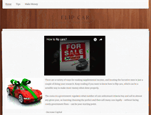 Tablet Screenshot of flip-cars.weebly.com