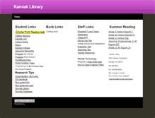 Tablet Screenshot of kamiaklibrary.weebly.com