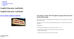 Desktop Screenshot of englishradio.weebly.com