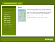 Tablet Screenshot of ireland2012.weebly.com