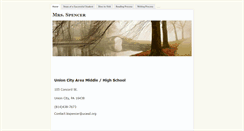 Desktop Screenshot of mrsspencer.weebly.com