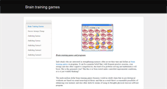 Desktop Screenshot of braintraininggames.weebly.com