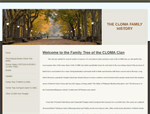 Tablet Screenshot of cloma.weebly.com