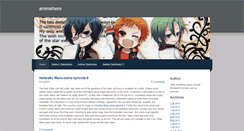 Desktop Screenshot of animehere.weebly.com