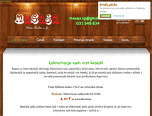 Tablet Screenshot of masaja-lektoriranje.weebly.com