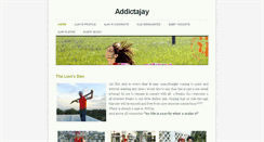 Desktop Screenshot of addictajay.weebly.com
