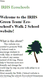 Mobile Screenshot of irhs-walk2school.weebly.com