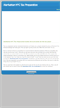 Mobile Screenshot of manhattannyctaxpreparation.weebly.com