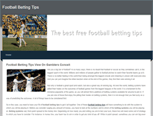 Tablet Screenshot of footballbettingtips1.weebly.com