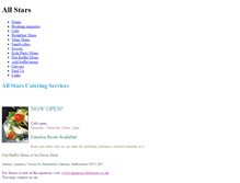 Tablet Screenshot of allstarscateringservices.weebly.com