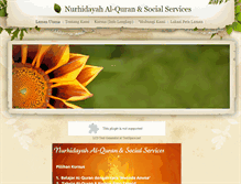 Tablet Screenshot of nurhidayah-alquran-sssg.weebly.com