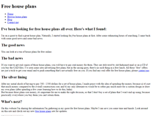 Tablet Screenshot of freehouseplans.weebly.com