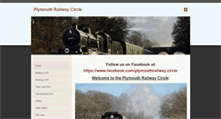 Desktop Screenshot of plymouthrailwaycircle.weebly.com