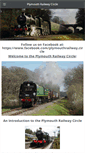 Mobile Screenshot of plymouthrailwaycircle.weebly.com