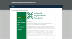 Desktop Screenshot of netherhall.weebly.com