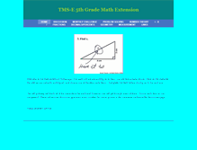 Tablet Screenshot of mathextension.weebly.com