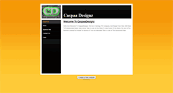 Desktop Screenshot of caspaadesignz.weebly.com