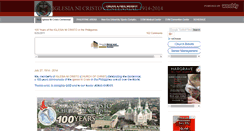 Desktop Screenshot of iglesianicristo100years.weebly.com