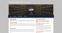 Desktop Screenshot of copyquickforattorneys.weebly.com