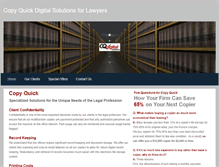 Tablet Screenshot of copyquickforattorneys.weebly.com