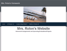 Tablet Screenshot of jrolon.weebly.com