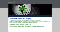 Desktop Screenshot of emersonot.weebly.com