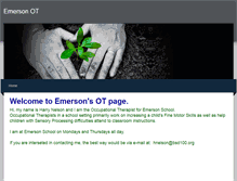 Tablet Screenshot of emersonot.weebly.com