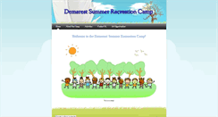 Desktop Screenshot of demarestsummerrec.weebly.com