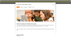 Desktop Screenshot of cliftonteacherscare.weebly.com